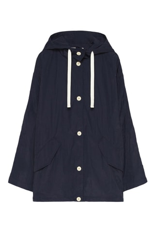 Parka con cappuccio - Navy