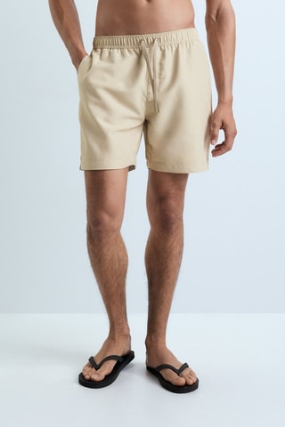 Costume shorts - Beige