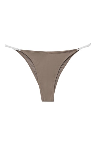 Slip bikini - Taupe
