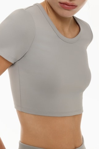 Crop top - Grigio