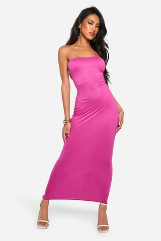 Abito bustier - Viola