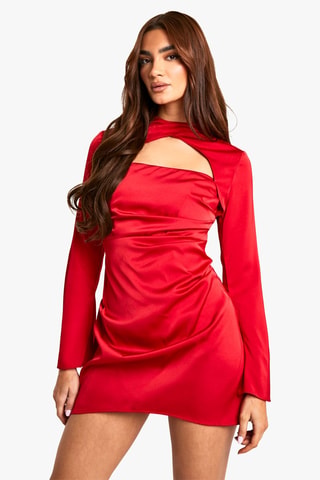 Abito a campana - Rosso