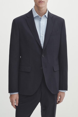 Giacca in lana - Navy