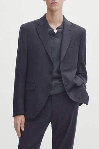 Giacca in lana - Navy