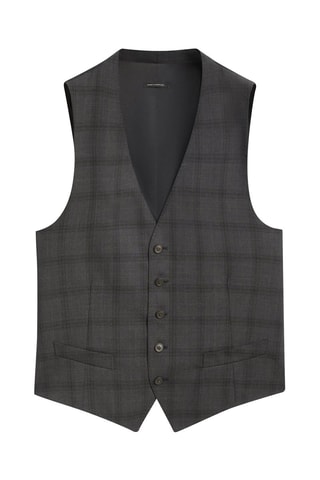 Gilet da completo in lana - Grigio
