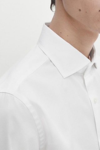 Camicia regular - Bianco