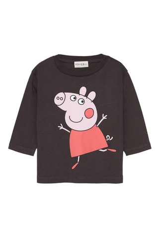 T-shirt Peppa Pig - Nero