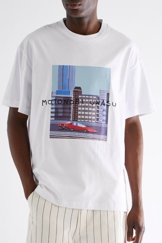 T-shirt relaxed - Bianco