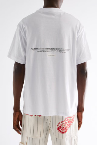 T-shirt relaxed - Bianco