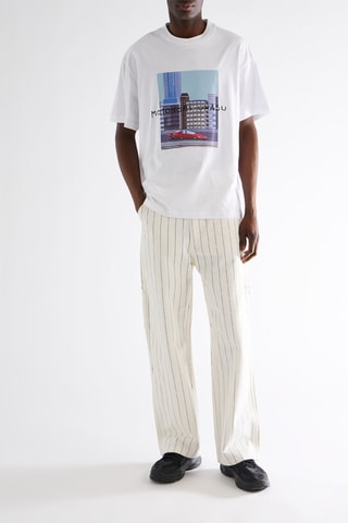 T-shirt relaxed - Bianco
