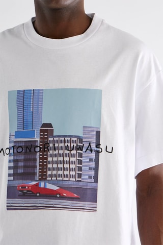 T-shirt relaxed - Bianco