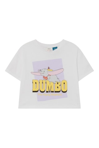 T-shirt Dumbo e Timoteo Dumbo Disney - Bianco