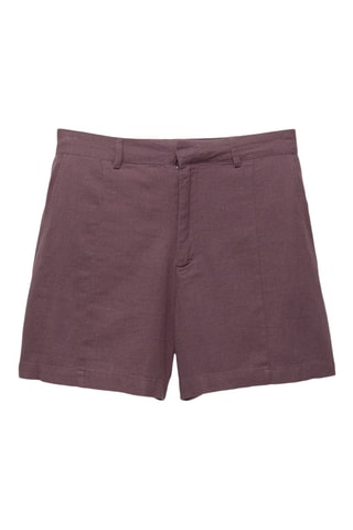 Shorts in lino - Viola