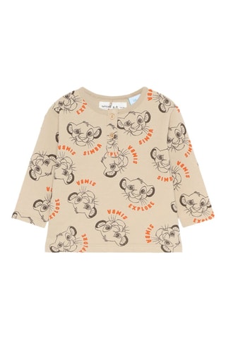 T-shirt e pantaloni sportivi Simba Il re leone Disney - Marrone