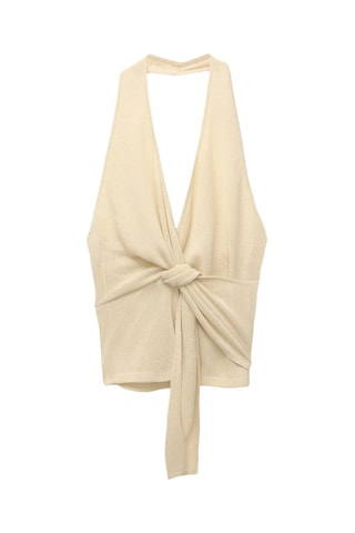 Crop top - Beige