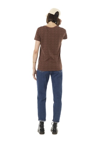 T-shirt - Marron et noir
