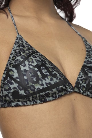 Maillot 2 pièces - Gris, noir et beige