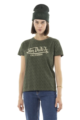 T-shirt - Kaki, noir et vert