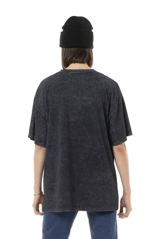 T-shirt relaxed - Noir, blanc et jaune