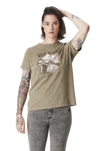T-shirt Helmet - Vert