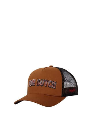 Gorra Stud - Negro y marrón
