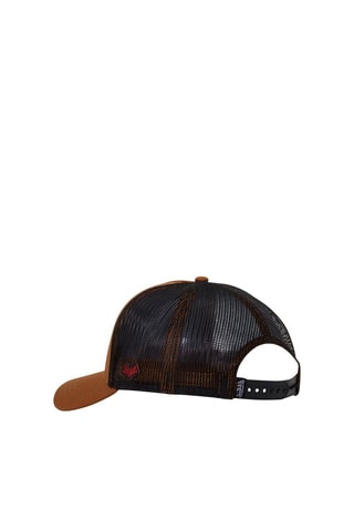 Gorra Stud - Negro y marrón