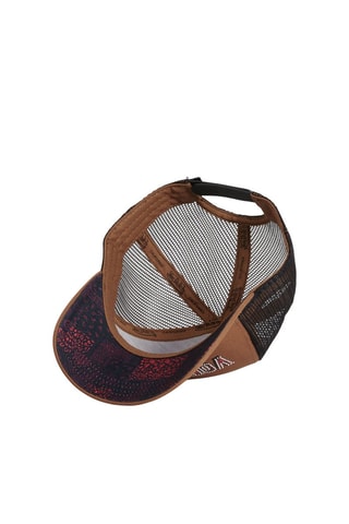Gorra Stud - Negro y marrón