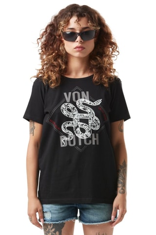 T-shirt regular - Blanc et noir