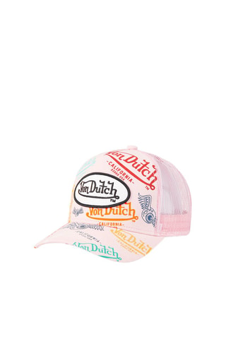 Casquette  trucker Brand - Rose