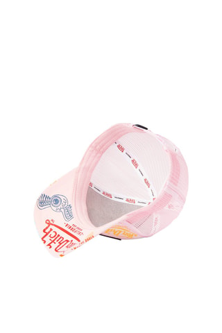 Casquette  trucker Brand - Rose