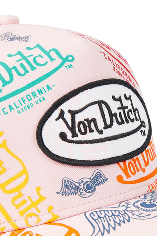 Casquette  trucker Brand - Rose