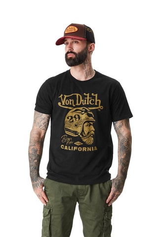 Camiseta Vintage - Negro