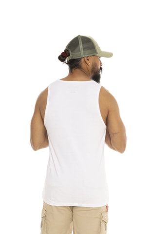 Camiseta de tirantes Base - Blanco y negro