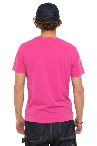 Camiseta regular fit Graph - Negro y rosa