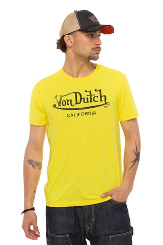 T-shirt regular Neo - Jaune et noir