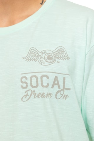 T-shirt oversize Slub Jersey Dream - Vert