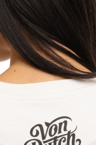 T-shirt oversize Sun - Blanc et violet