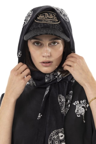 Fular Skull - Blanco y negro