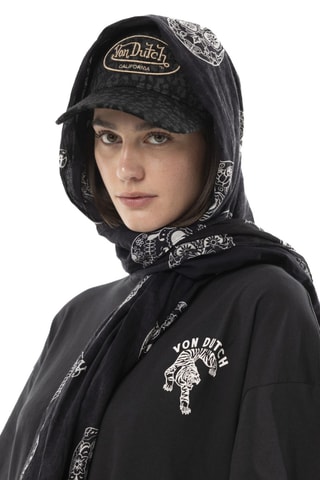 Fular Skull - Blanco y negro
