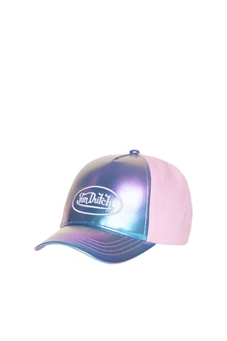 Casquette bi-matière Licorne - Rose et violet