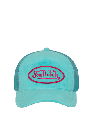 Gorra bimateria Kylie - Azul y rosa
