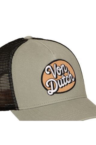 Gorra bimateria Wash - Beige y caqui