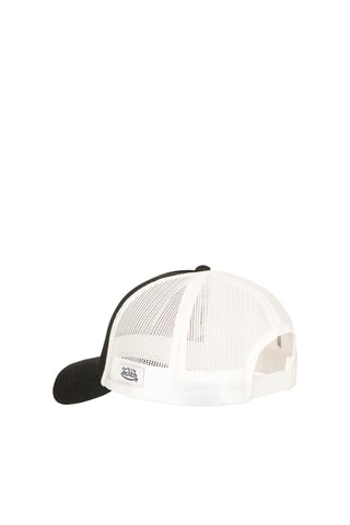 Gorra bimateria Palmier - Blanco y negro