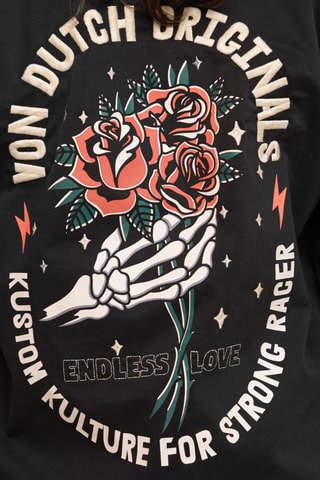 Veste Endless - Noir et rose