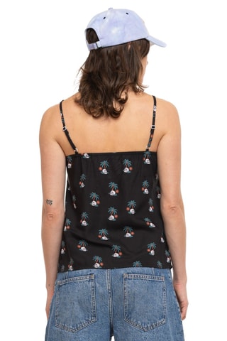 Top Inse - Noir et vert