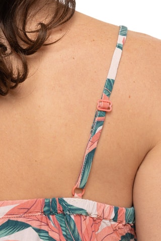 Top Pastel - Orange et vert