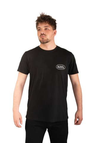 T-shirt regular Log4 - Blanc et noir