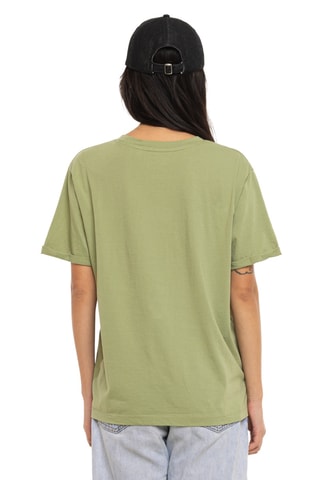 T-shirt regular Wash - Beige et vert