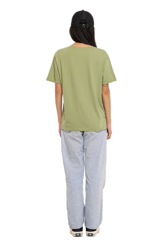 T-shirt regular Wash - Beige et vert