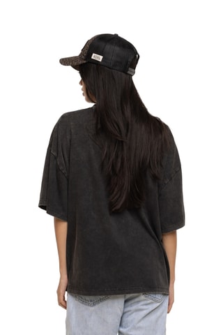 T-shirt oversize Road - Anthracite et orange